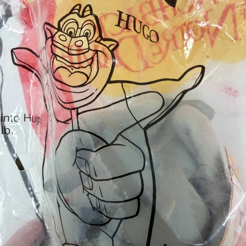 Vintage 1996 Disney Hunchback of Notre Dame Hugo Burger King Mattel Toy Sealed